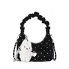 Bolsa Transversal Feminina Minimalista Nicho Estilo Coreano 2026 Nova Bolsa de Mão Exquisita Bolsa Tote Pequena Fashionável de Alta Estética