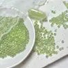 Cuentas Bobo de Vidrio de 3 mm Cuentas Aurora Cuentas de Burbuja No Porosas Decoraciones para Uñas Accesorios Hechos a Mano para DIY Cuentas Sueltas