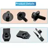 Tornillos para Carrocería M6, Tuercas en U, Clips, Cubierta del Motor, Protector Inferior, Salpicadera, Parachoques, Tornillos para Revestimiento de Salpicadera