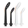 Irrigador Anal y Vaginal para Hombres y Mujeres con Cabezal Curvo y Siete Agujeros para Descarga de Agua, Limpiador Vaginal, Juguete Sexual para Adultos
