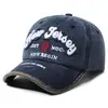 Boné de Baseball Bordado Lavado Vintage Transfronteiriço Masculino Primavera e Outono Novo Boné Vintage Bico de Pato Chapéu de Sol Chapéu Casual para Exterior
