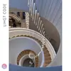 [Personalizado] Araña Colgante Larga para Escalera de Caracol de Villa, Araña Italiana para Escalera, Luz Dorada para Escalera de Doble Altura
