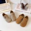 Sapatos Bircan para Meninas Outono Sapatos de Couro Infantil Sola Macia Sapatos de Bebê Sapatos de Criança Sapatos de Bebê Femininos Sapatos Infantis para Meninos Sapatos Infantis