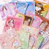 Xinmo Xinlight Livro de Adesivos para Meninas se Vestirem Edição Leve 7.0 Novo Menina Desenho Animado Fofo Livro de Adesivos DIY