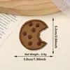 Pegatinas de Tela Bordada de Galletas Seleccionadas, Parches Gourmet, Pegatinas de Tela Bordada con Adhesivo Termofusible, Accesorios Decorativos para Ropa y Equipaje al por Mayor