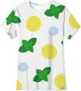 Atacado Europeu e Americano Transfronteiriço Mais Vendido Impressão Digital 3D Cubo de Gelo Frio Efeito Tridimensional Camiseta Casual de Manga Curta de Verão para Crianças