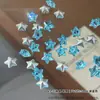 Mini Pedrería de Estrella para Uñas, Pedrería de Estrella de Cinco Puntas Súper Brillante de Colores con Base Puntiaguda, Aretes de Estrella de Mar K9, Pedrería para Decoración de Uñas