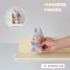 Caixa de Exibição Labubu Caixa Surpresa Transparente Suporte de Exibição para Armazenamento Adequado para Vitrine de Exibição de Figuras Labubu Pop Mart