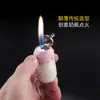 Novedoso e Interesante Encendedor de Botella de Bebé Llama Abierta Súper Lindo Personalizado Plástico Inflable Creativo Adorno Único Lindo Encendedor de Cigarrillos