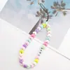 Nueva serie de frutas de arcilla blanda cadena para teléfono móvil funda de teléfono móvil diy estrella de cinco puntas acrílica cadena para teléfono móvil tendencia de colección