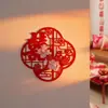 Decoración de Habitación de Boda con Juego de Caracteres de Doble Felicidad para Bodas, Pegatinas de Caracteres de Doble Felicidad Grandes y Pequeñas para Decoración de Puertas y Ventanas de Dormitorio