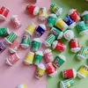 Seu milho de pipoca de supermercado miniatura de resina comida e acessórios de brincar atacado foto micro adereços boneca de macarrão instantâneo brinquedos de máquina