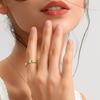 Joyería Popular para Aliviar el Estrés de Amazon Transfronterizo Anillo Giratorio de Acero Inoxidable Grabado con Láser de 6 mm para Hombres Venta al por Mayor