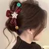 Presilhas de Tubarão Tendência de Verão em Várias Cores e Estilos, Resistentes e Antiderrapantes, Fofas Presilhas para Meio-Rabo para Estudantes, Acessórios de Cabelo Versáteis para o Dia a Dia