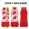 Traje de atletismo para salto de altura, salto de longitud, maratón, chaleco de entrenamiento para competición juvenil