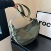 Bolso de Mujer Estilo Coreano Gran Capacidad Bolso de Mujer 2024 Nuevo Moderno Versátil Bolso de Hombro Cruzado Bolso de Estudiante