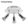 Refletor de teto redondo de acrílico transfronteiriço le teto decorativo refletor gu10 ajustável de encaixe aberto 12W