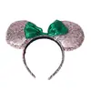 Accesorios para el cabello de anime clásicos diadema de lentejuelas con lazo diadema de orejas dulces de dibujos animados europeos y americanos fabricantes de diademas al por mayor