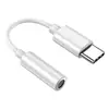 Adaptador de Fone de Ouvido Type-C Conversor Dois em Um Adaptador de 3,5 mm Adequado para Apple, Huawei, Oppo, Xiaomi