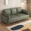 Sofá de Tela Nórdico, Plegable, Multifuncional, Sencillo, Adecuado para Apartamentos Pequeños, Sala de Estar, Alquiler, Sofá Cama Perezoso, Doble Uso, Persona Soltera