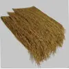 Techo de Paja Artificial Impermeable y Retardante de Llama para Exteriores, Alero de Techo de Paja, Decoración de Zona Escénica y Casa de Huéspedes, Paja Artificial Falsa de Hoja Fina
