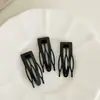 Peine Negro Mate Clip Bb Pinza para el Cabello Simple Versátil Pinza Lateral Pinza para Flequillo Calidad Accesorio para el Cabello Pinza para el Cabello