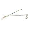 Para Daewoo LanosDaewoo Tico varilla de conexión de limpiaparabrisas Blue Dragon 96303360