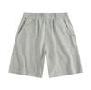 260g Fleece Escovado Pesado Estilo Japonês Cor Sólida Casual Simples Estilo Americano Caimento Solto Shorts de Cinco Pontos Marca Moderna Masculina Atacado