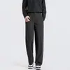 Pantalones de traje vintage elegantes con forro polar, corte americano para hombre, tendencia de primavera, alta calle, holgados, de pierna ancha, casuales