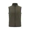 Chaleco deportivo para hombre para exportación, otoño e invierno, talla europea, chaleco cálido y casual para correr al aire libre con cuello redondo