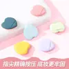 Esponja de Dedo Personalizada de Fábrica Mini Corazón para Polvo Facial Cushion de Aire Esponja Húmeda y Seca Herramientas de Maquillaje