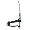 Dispensador continuo metálico ajustable dispensador negro pistola alimentadora equipo veterinario 5ml ganadería