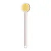 Cepillo de Baño Raspador Herramienta Cerdas Suaves Mango Largo Cepillo para Ducha Raspador de Espalda Raspador de Barro Toalla Exfoliante Corporal