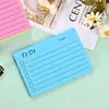 Estilo Ins de Gama Alta Simple Nota Adhesiva Cuaderno Horizontal Recompensa Notas de Estudiante Rayado Fuerte Pegajoso Personalización