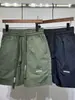 Pantalones cortos de verano para hombre, de seda helada, finos, de secado rápido, holgados, de baloncesto, deportivos informales de cinco puntos
