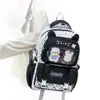 Mochila Bolsa Ita Japonesa Gran Capacidad Estilo Escolar Femenina Versátil Bolso de Hombro Cruzado