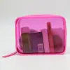 Nova Bolsa de Maquiagem com Glitter para Mulheres, Bolsa de Higiene Pessoal Transparente à Prova d'Água para Viagem, Bolsa com Zíper de Grande Capacidade, Personalizável