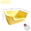 Bandeja para Gatos Extra Grande, Bandeja para Arena de Gato Ultra Gruesa, Antisalpicaduras, Elevada, Bandeja para Arena de Gato Extra Grande para Maine Coon, Bandeja para Gatos Abierta