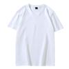 Atacado do Fabricante Camisetas de Algodão Penteado 200g Feitas Sob Medida, Camisas Publicitárias Lisas de Gola Redonda e Manga Curta, Uniformes de Turma, Camisas Culturais Feitas Sob Medida