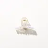 Presilha de Cabelo Pequena Modelo Novo Transfronteiriço 4cm, Presilha de Cabelo Elegante Pequena Estilo Chanel para Mulheres, Mini Presilha de Cabelo Estilo Ins, Mini Presilha de Garra Acessório de Cabelo
