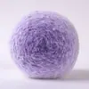 Bufanda de Ganchillo Hecha a Mano de Lana de Felpa de Siete Estrellas con Degradado de 3 cm, Gorro de Tejer, Ropa Tejida a Mano de Ganchillo, Lana de Felpa