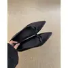 Primer Encuentro con los Nuevos Zapatos de Mujer de la Temporada para Aumentar la Altura, Punta Fina Retro Lazo Nudo Estilo Francés Elegantes Versátiles Zapatos de Trabajo