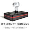 Sello de reloj multicolor de lugar escénico, sello de color superpuesto, impresión de sello para mapear atracciones turísticas, producción de impresión