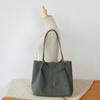 Bolso de Mano Ligero Impermeable de Nailon Tela Oxford Bolso de Mujer Bolso de Hombro de Lona Sencillo Bolso Tote para Viajeros de Negocios
