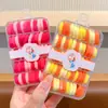 Elástico de borracha infantil faixa de cabelo para bebê elástico de cabelo anel para polegar anel de toalha não machuca o cabelo corda de cabelo durável corda de cabelo elástica