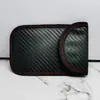 Estuche para Llave de Mando a Distancia de Coche Bloqueo de Señal Antirrobo Almacenamiento Estuche de Cuero Tarjetero Cuero de PU Anti-Magnético
