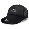 Sombrero para hombre primavera y verano gorra ligera deportes al aire libre parasol protector solar gorra de béisbol gorra de red para hombre de mediana edad gorra para el sol