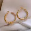 Nuevos Pendientes Circulares de Estilo Lujoso 2026 con Fragmentos de Plata Incrustados de Diamantes, Pendientes Elegantes y de Moda con un Toque Refinado y de Alta Gama