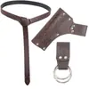 Riñonera YSFYSFTEMU con Forma de Barco Medieval, Estilo Vikingo Nórdico, Accesorio Retro de Cosplay