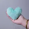 Suministro de Mochilas Pequeñas con Forma de Corazón de Melocotón, Llaveros con Forma de Corazón, Encantos Creativos para Mochilas con Forma de Corazón Lindos, Peluches de Regalo
